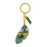 Texel eiland sleutelhanger souvenir 2
