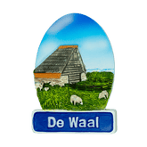 Texel souvenir magneet De Waal