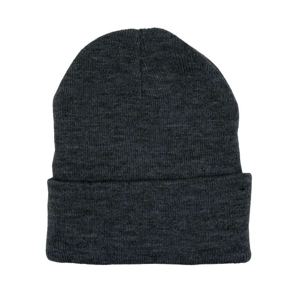 Texel muts grijs beanie achterkant 2