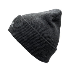 Texel muts grijs beanie zijkant