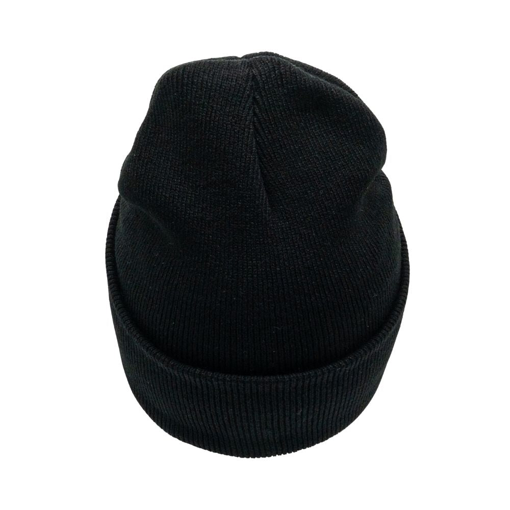 Texel muts zwart beanie achterkant