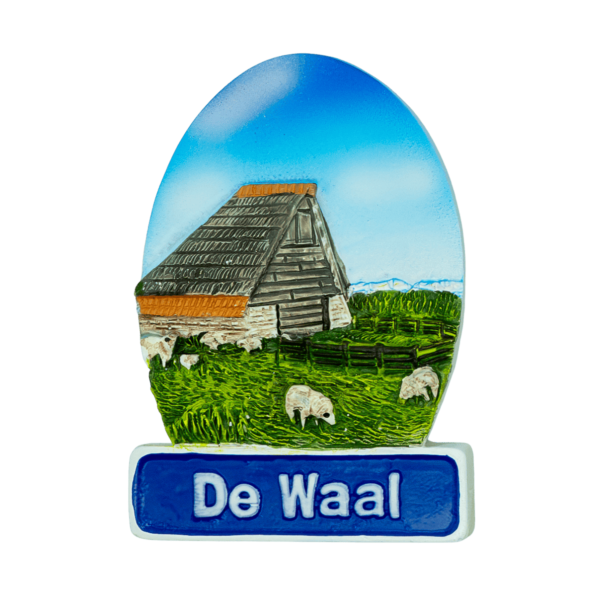 Texel souvenir magneet De Waal