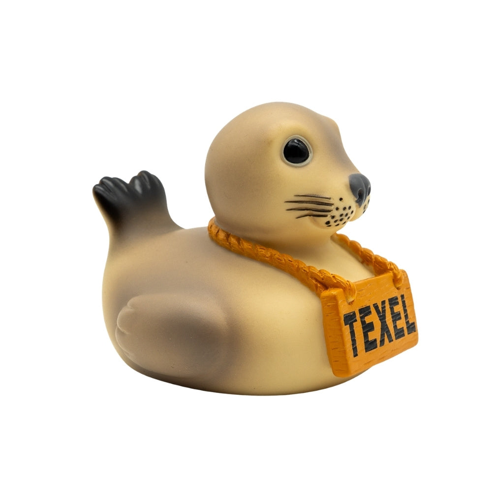 Texelse Zeehond Badeend schuin
