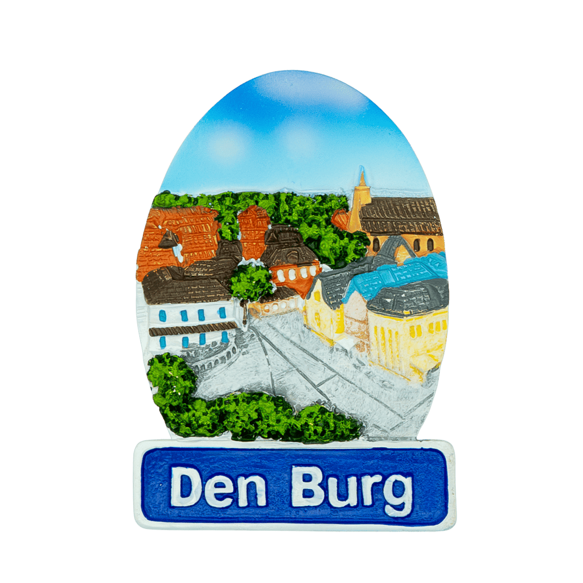 souvenir magneet texel Den Burg