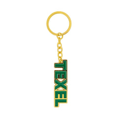 texel sleutelhanger groen goud